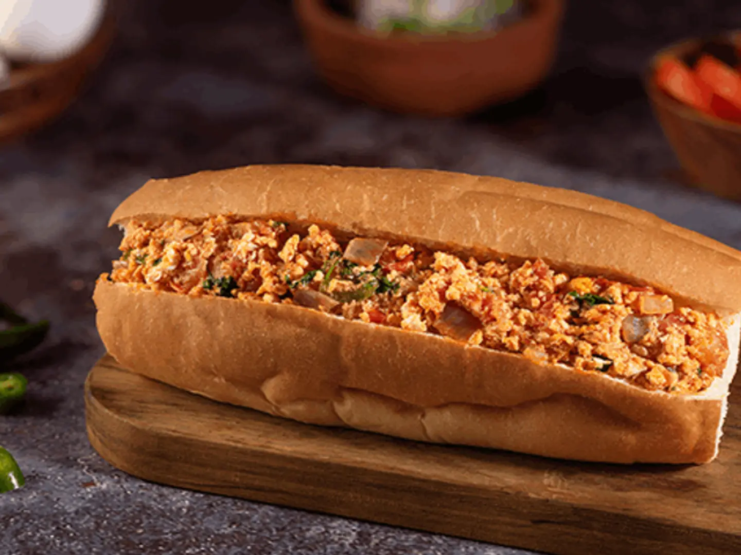 Shakshuka Adni Sandwich