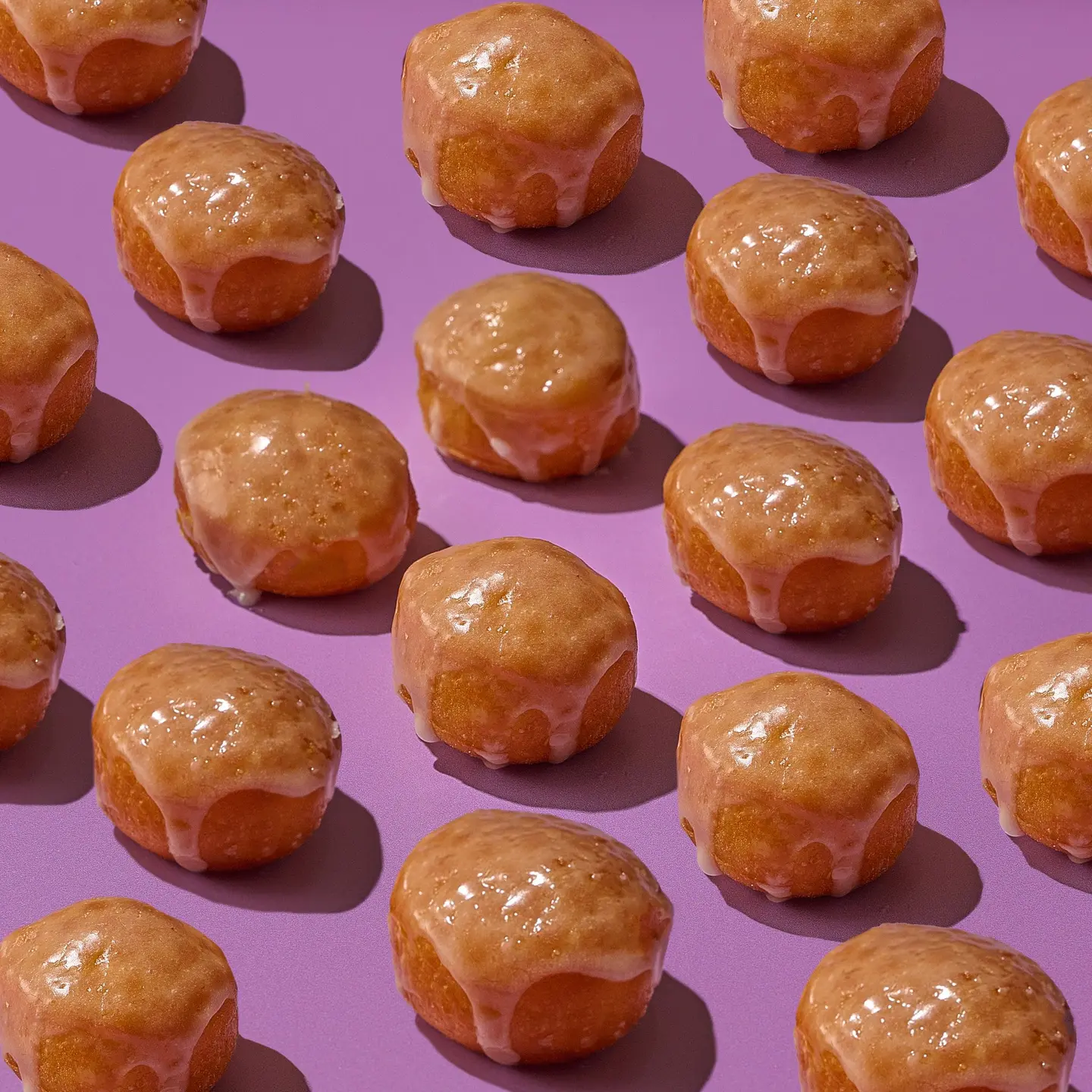 Sugar Glazed Mini Donuts