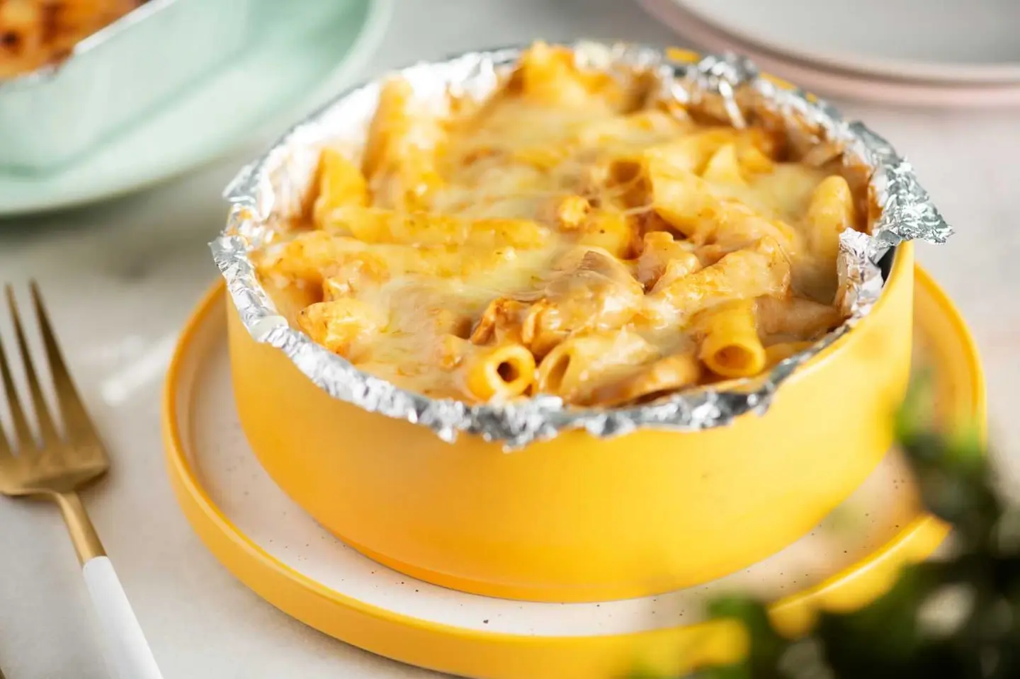Foil Baked Pasta