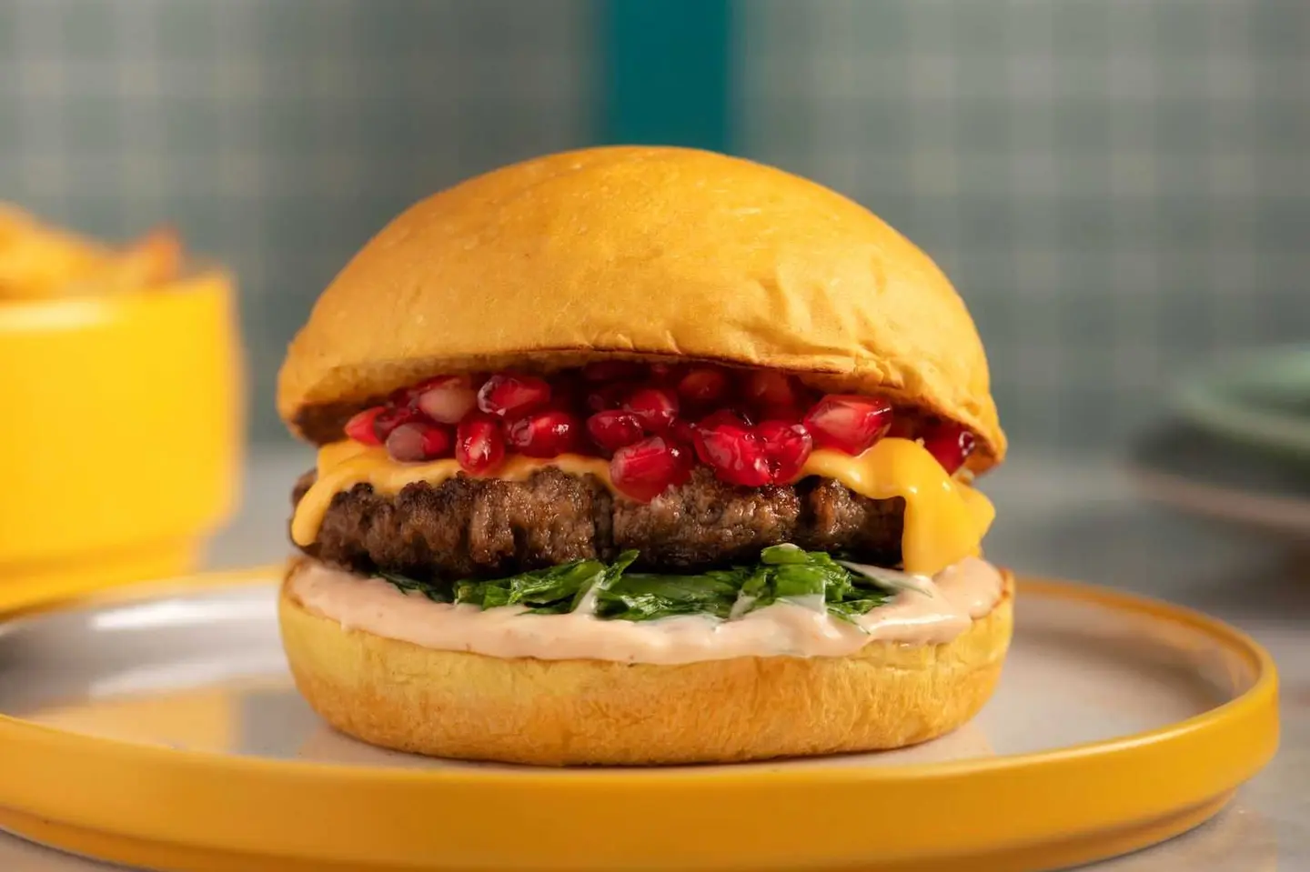Arugula & Pomegranate Beef