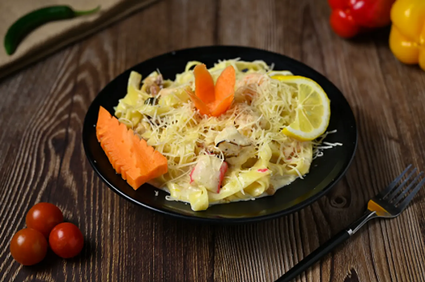 Shrimp Bollywood Pasta