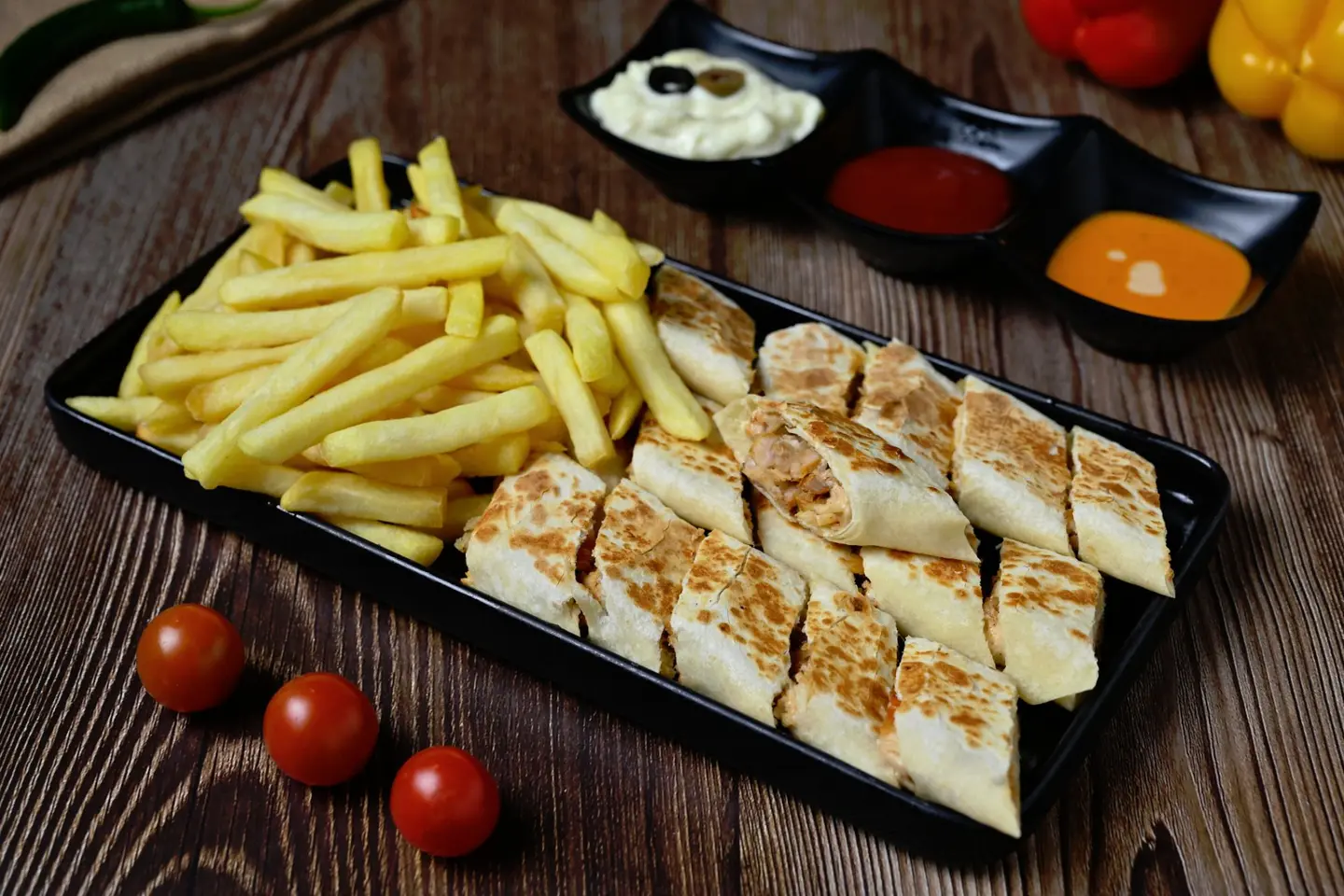 Double Arabic Chicken Shawarma