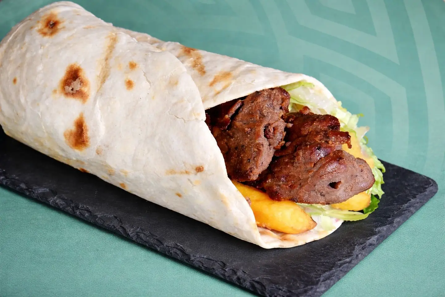 Beef Cubes Sandwich Awsal