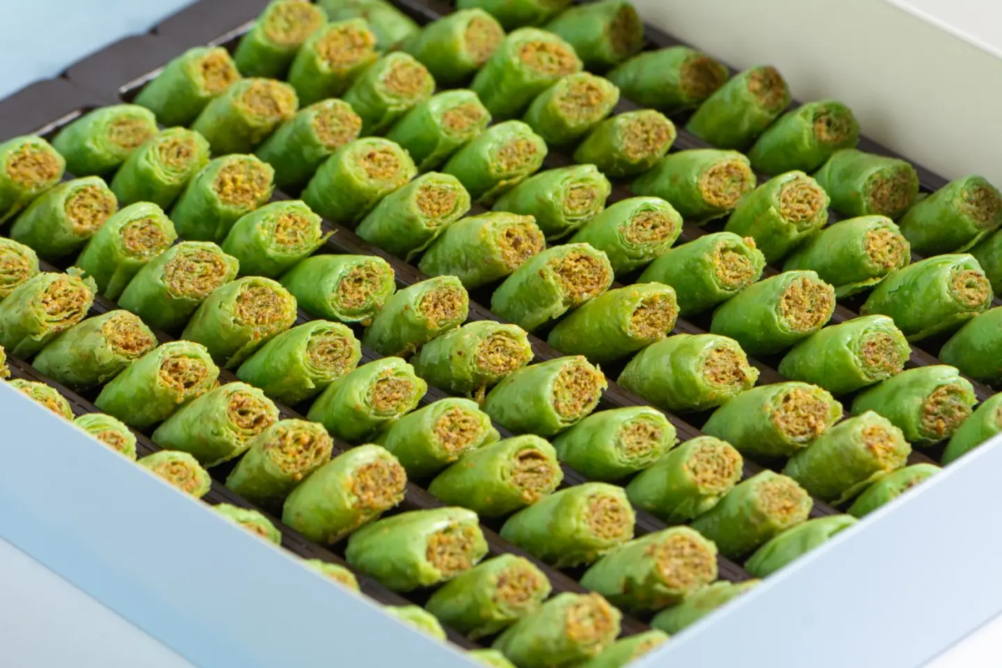 Pistachio Finger Baklava