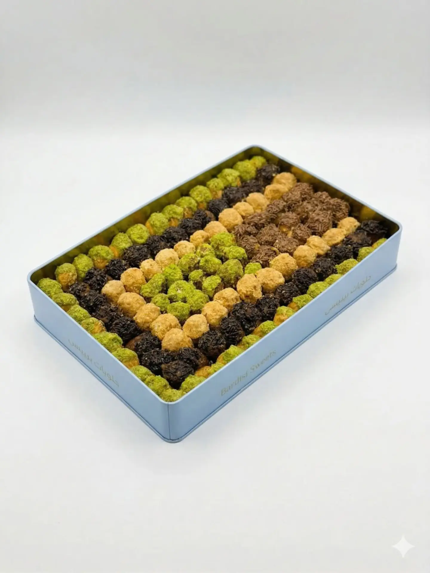 Sweet Crispy Assorted Petit Fours Rectangular