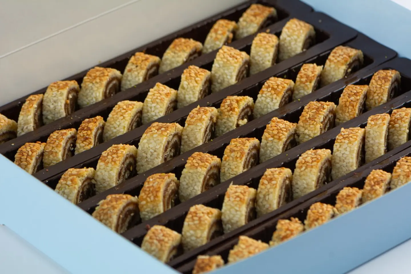 Swiss Roll Date With Sesame