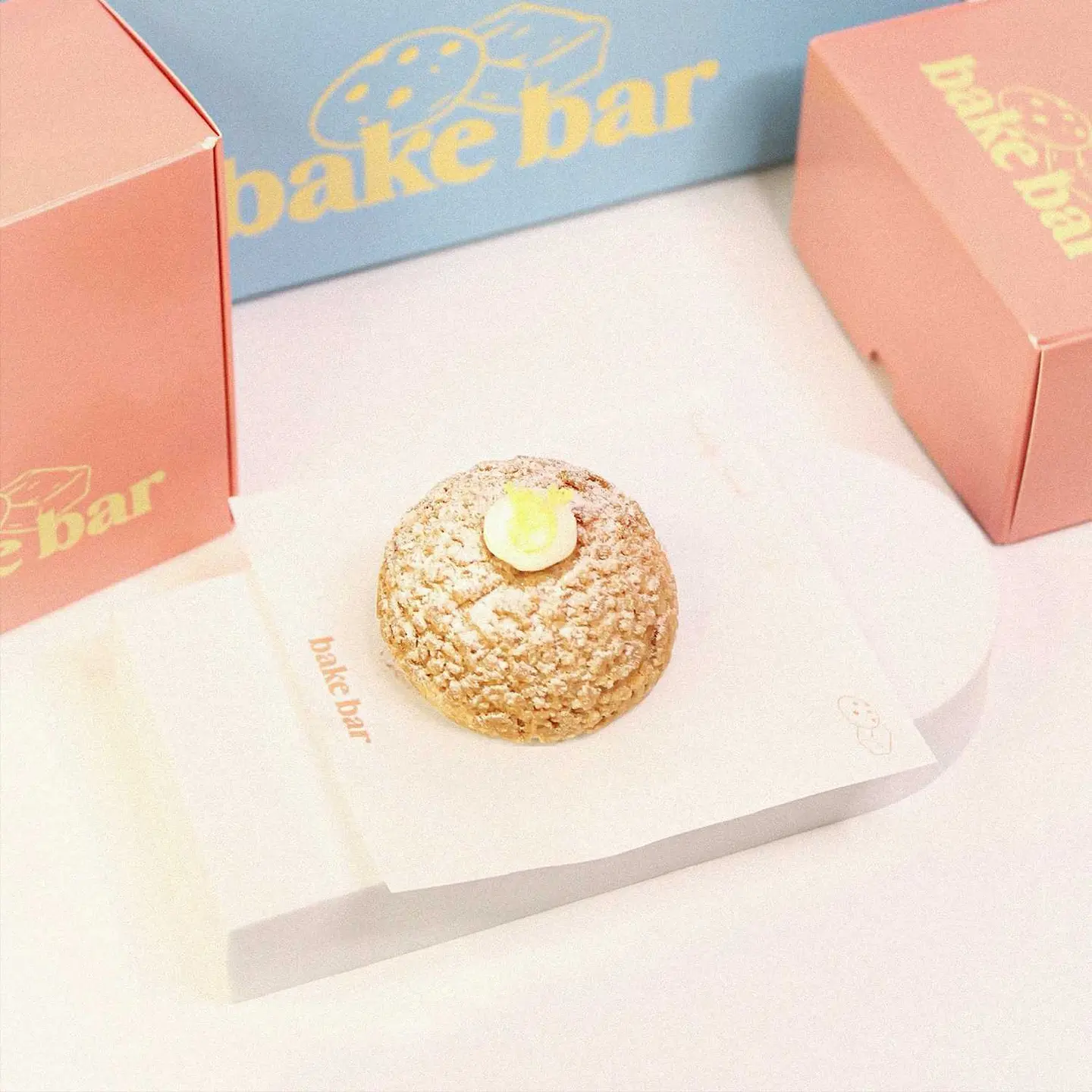 Lemon Cream Puff