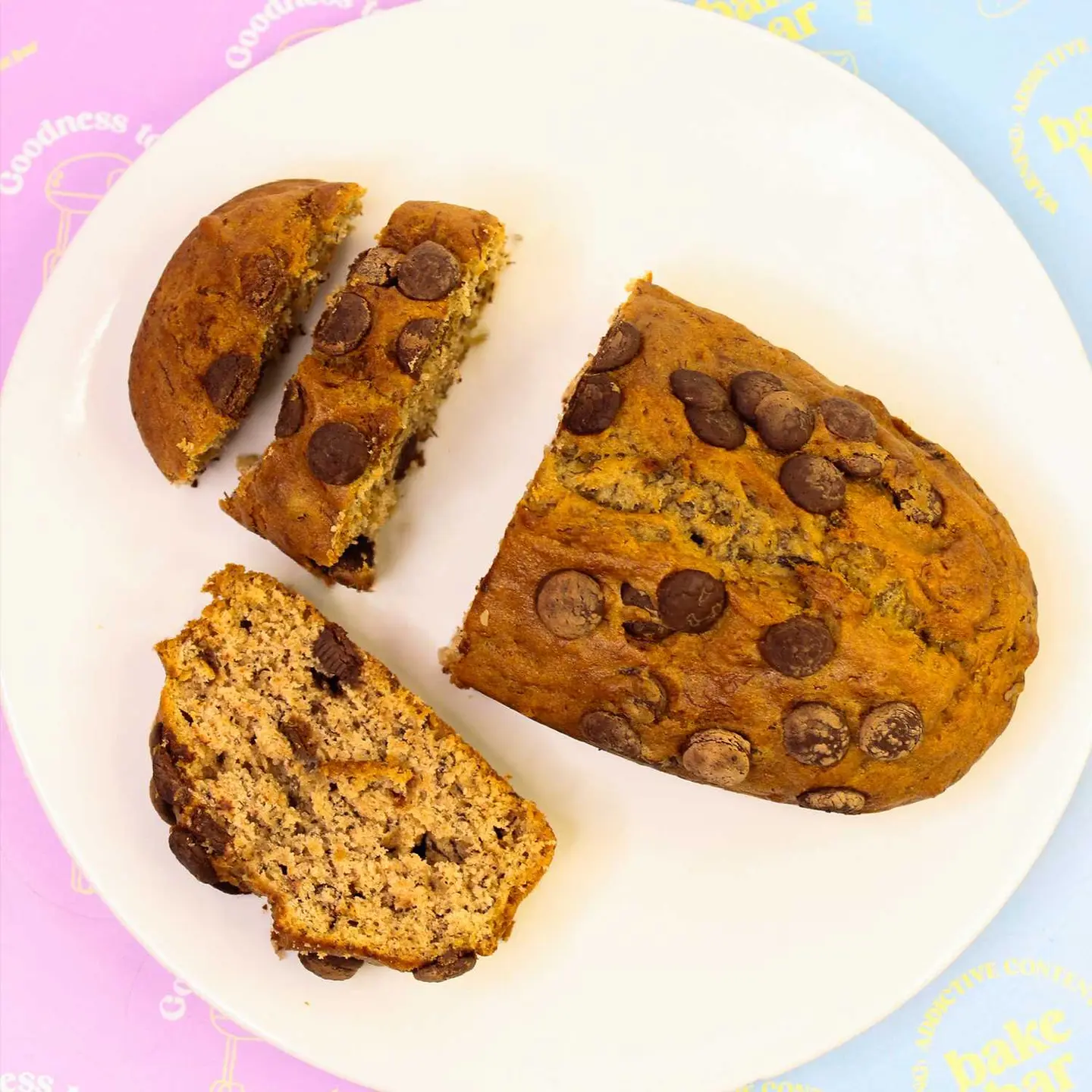 Banana Cake Chocolate Chips