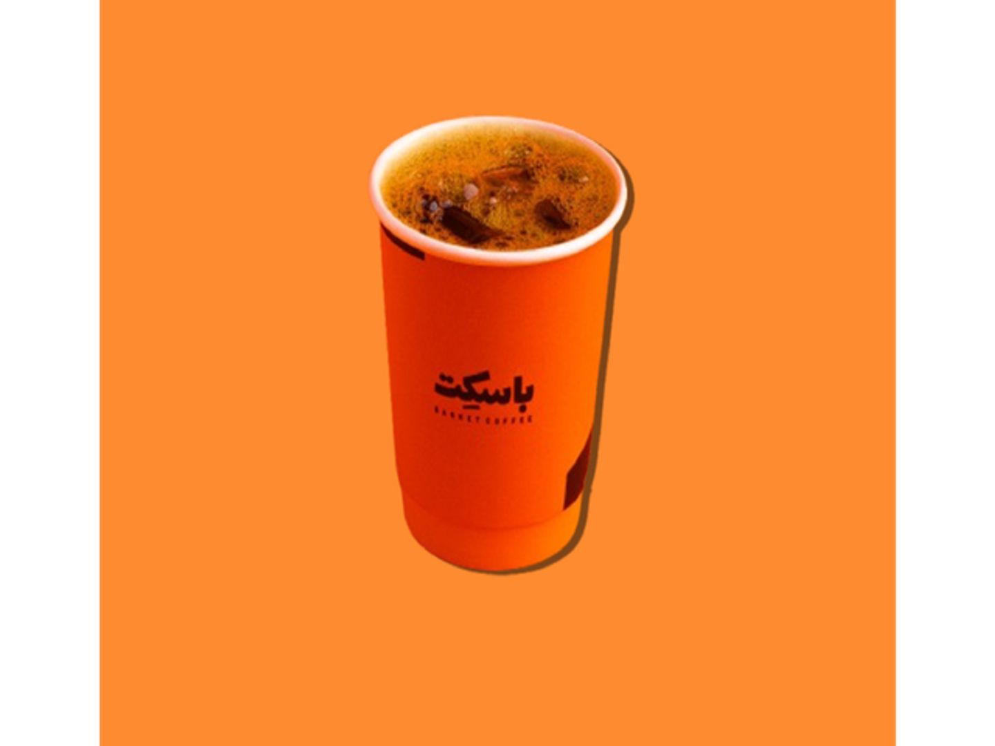 قهوة اليوم بارد كبير