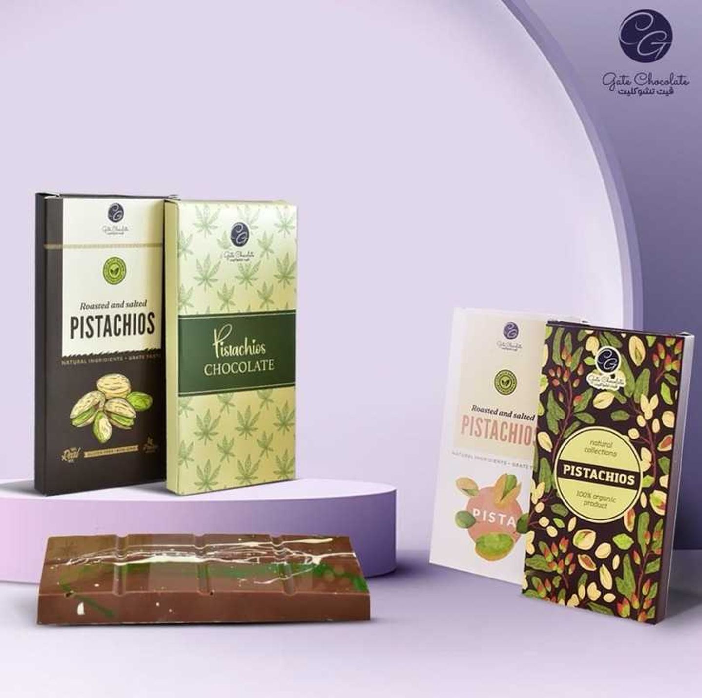Pistachio Kunafa Bar