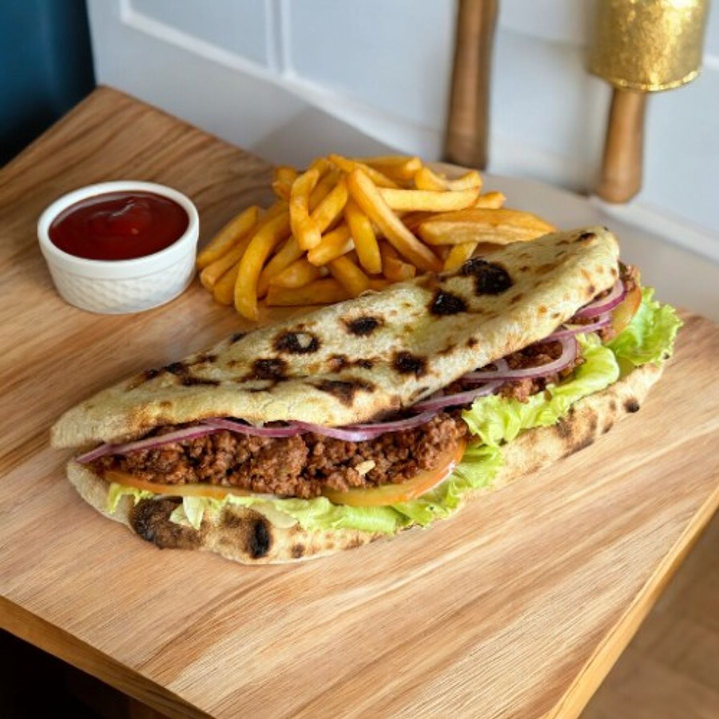 Minced Beef Sandwich