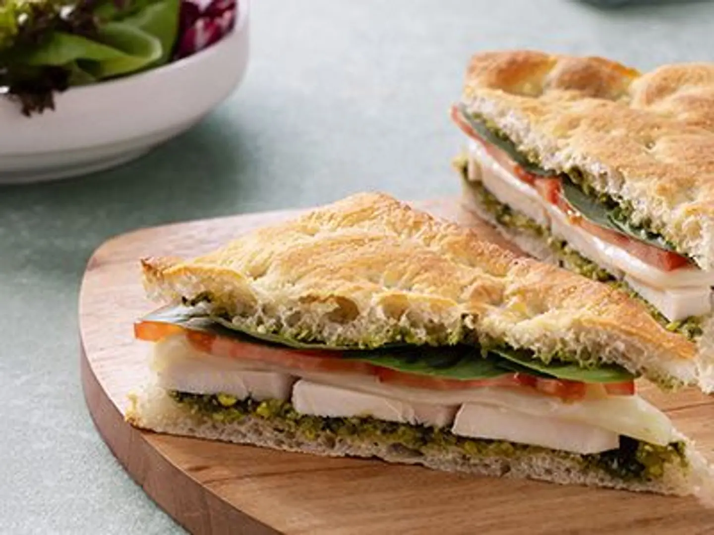 Chicken Caprese Flatbread