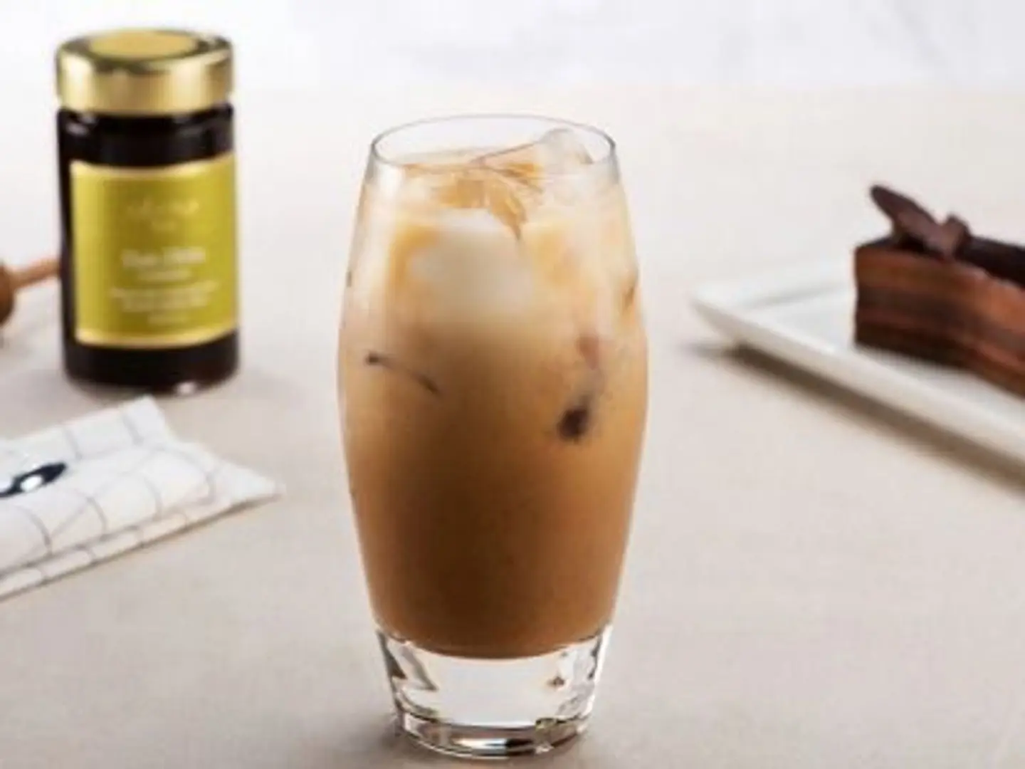 Iced Hazelnut Latte