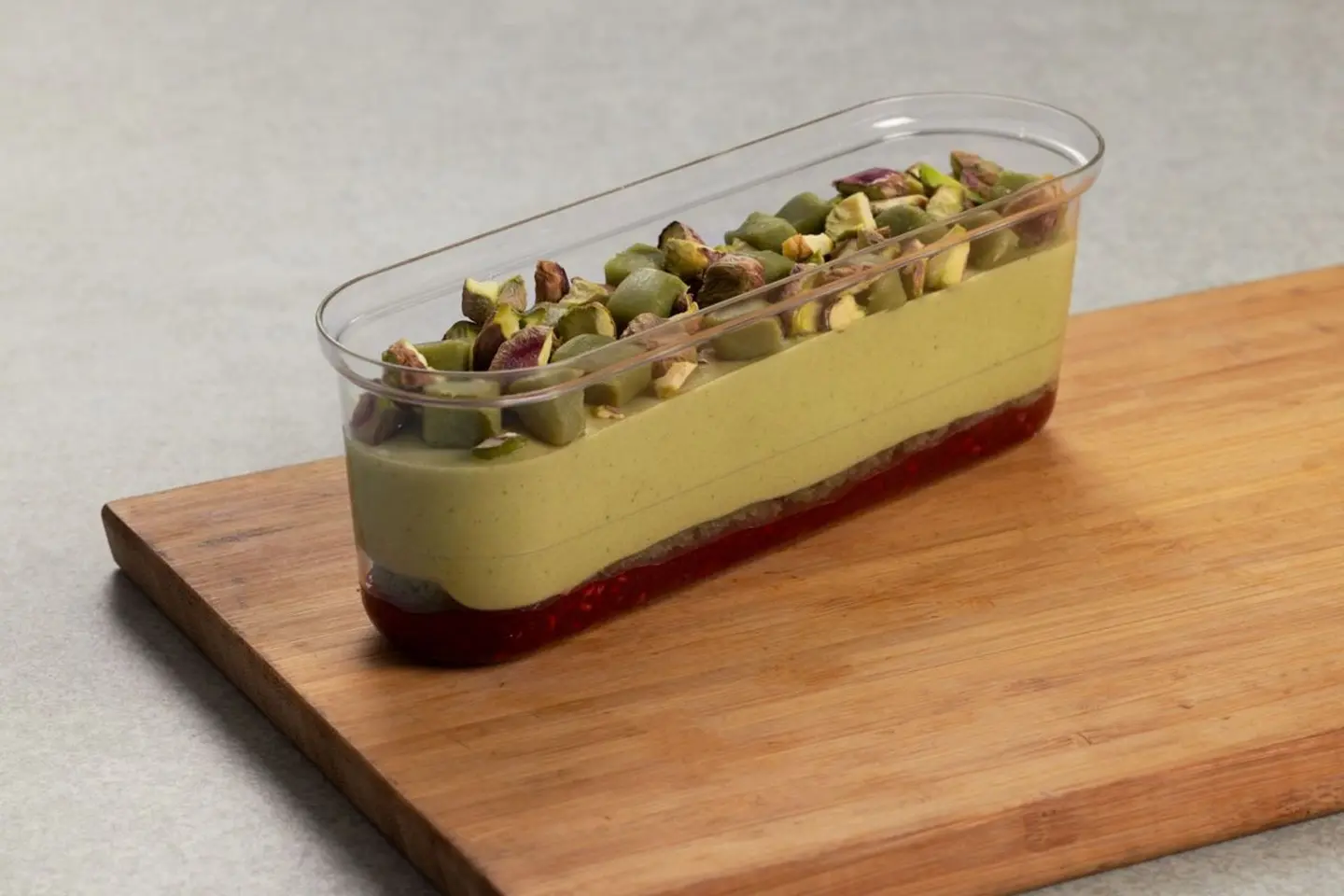 Matcha And Raspberry Verrine