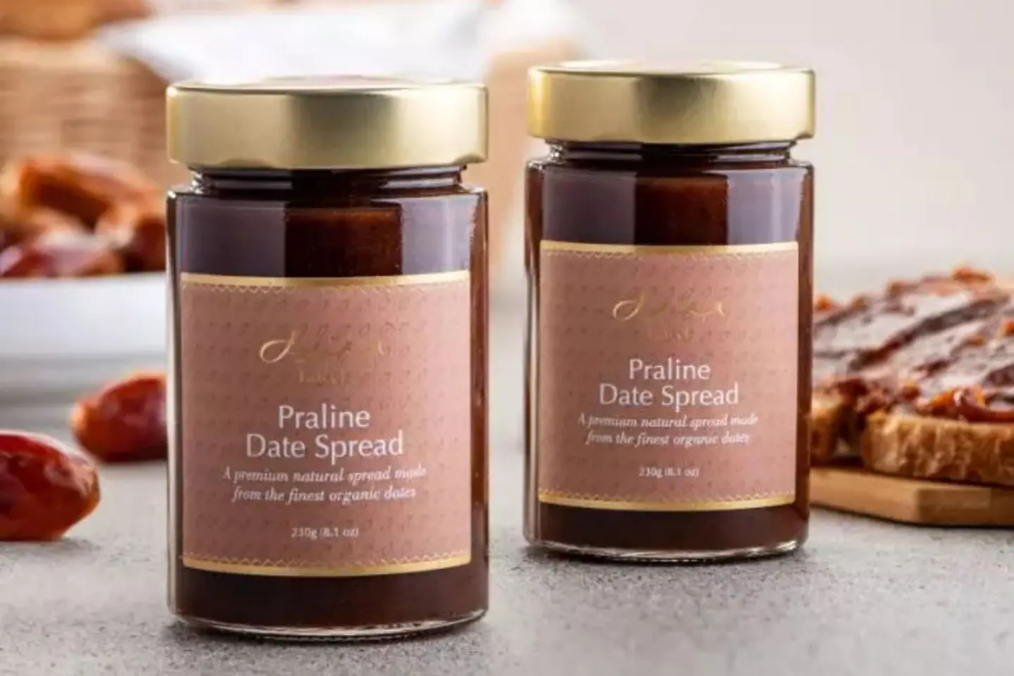 Date Spread Praline 230gm