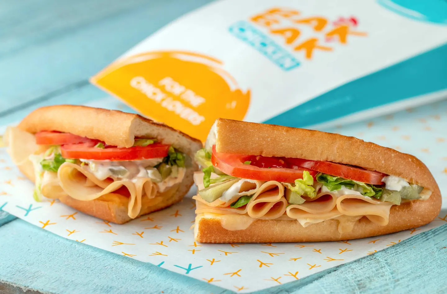 Turkey And Cheese Sandwich