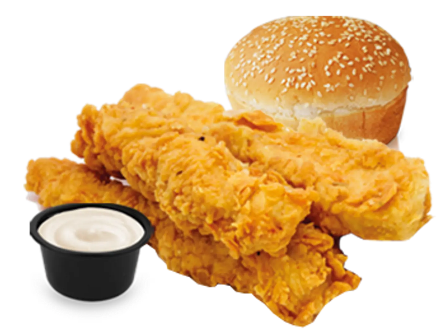 3 Pcs Spicy Chicken Strips