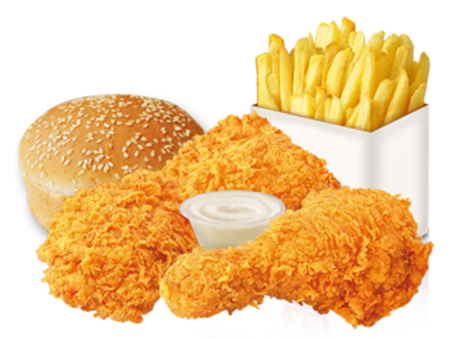 3 Pcs Spicy Broasted