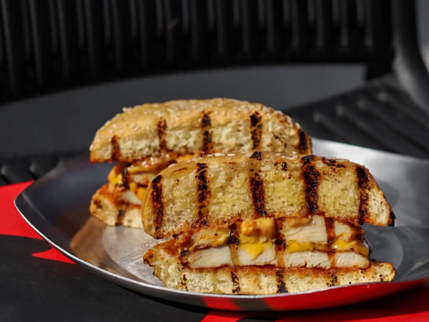 Grilled Chicken Burger – Double