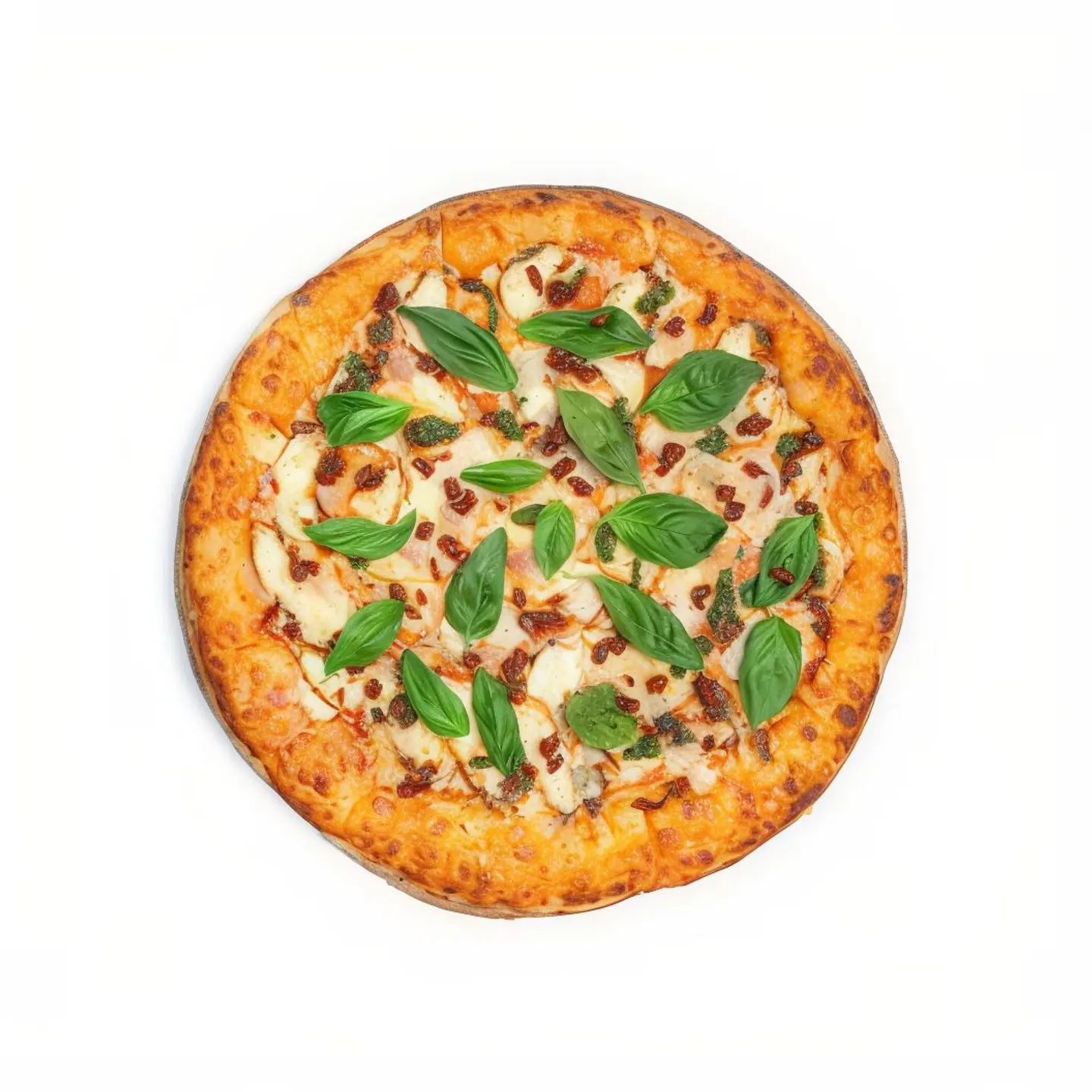 بيتزا الدجاج والبيستو سجنتشر