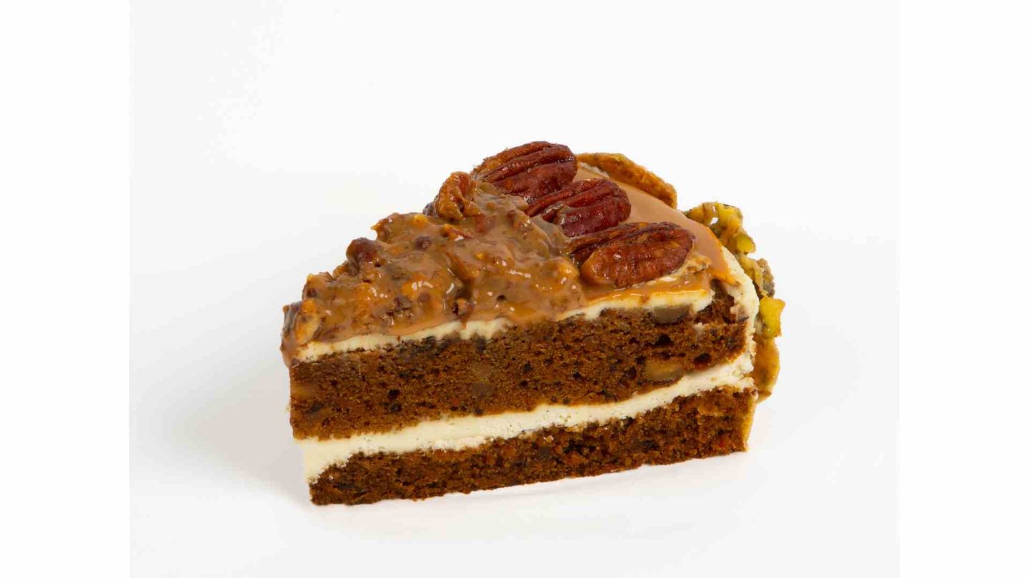 Carrot Cake Swirl Slice