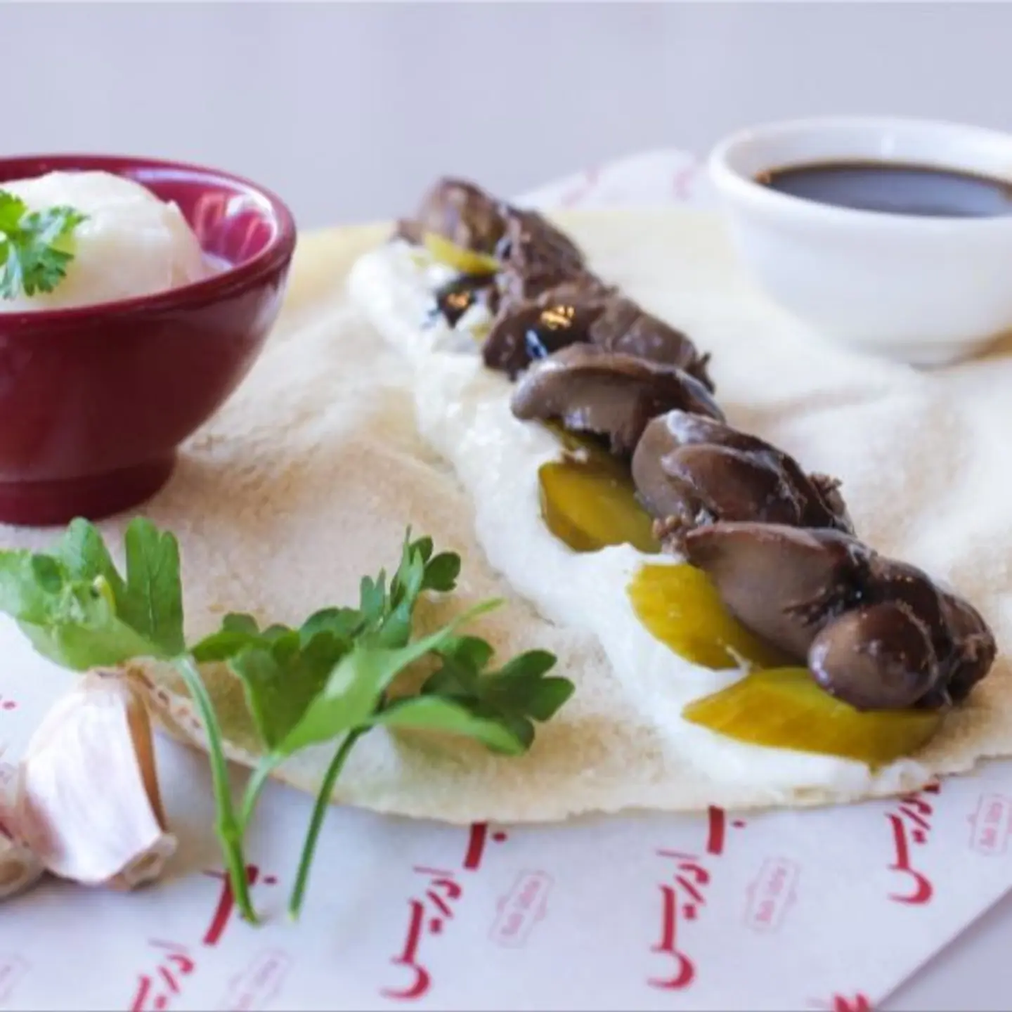 Chicken Liver Sandwich