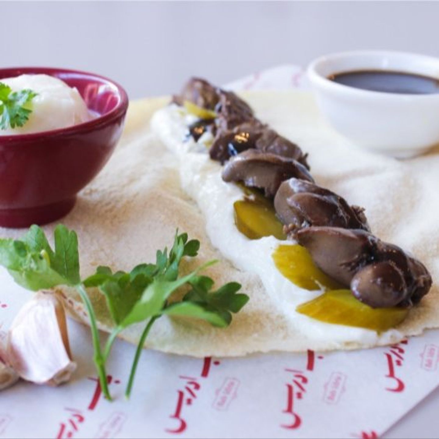 ساندويتش كبده دجاج