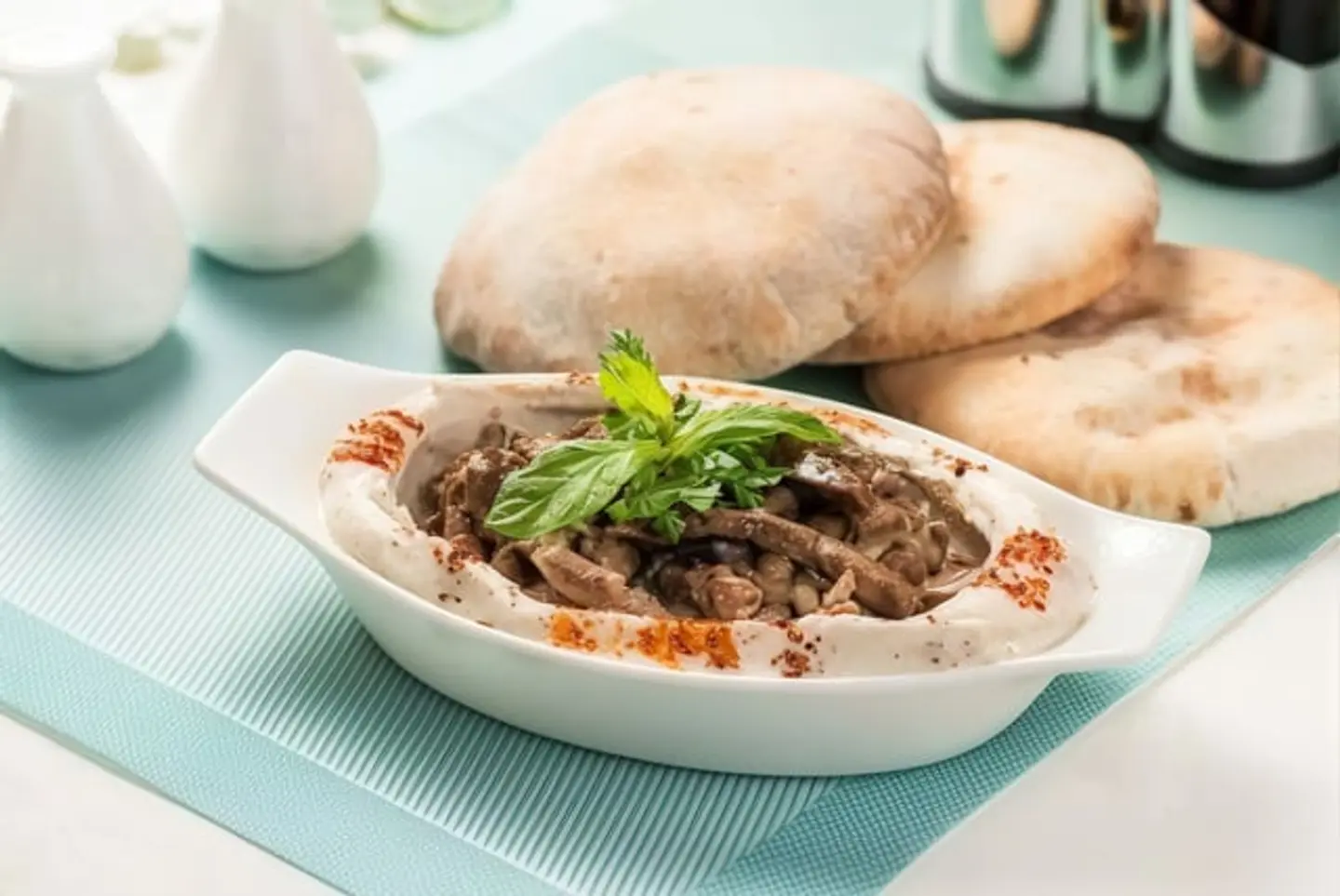 كبده بالحمص