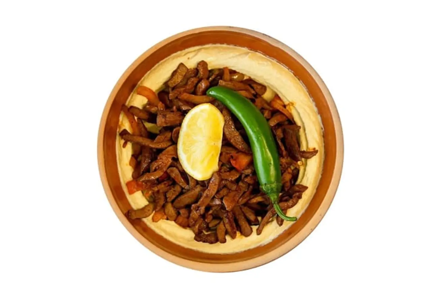 كبدة بالحمص