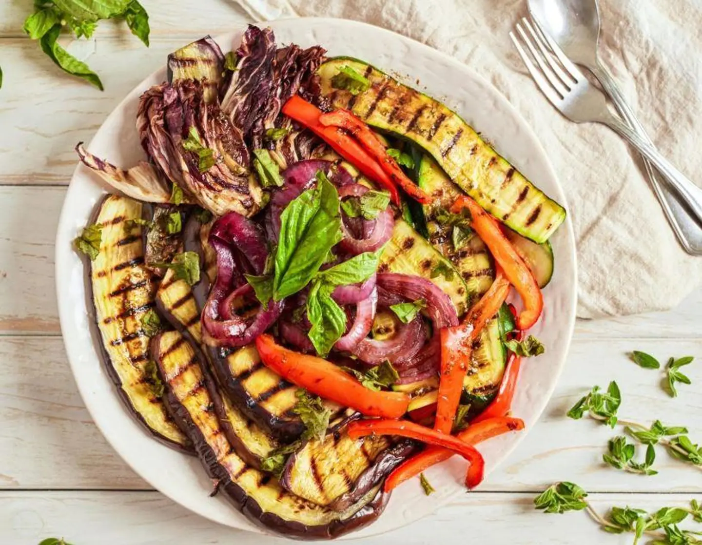 Italian Style Grilled Vegetables