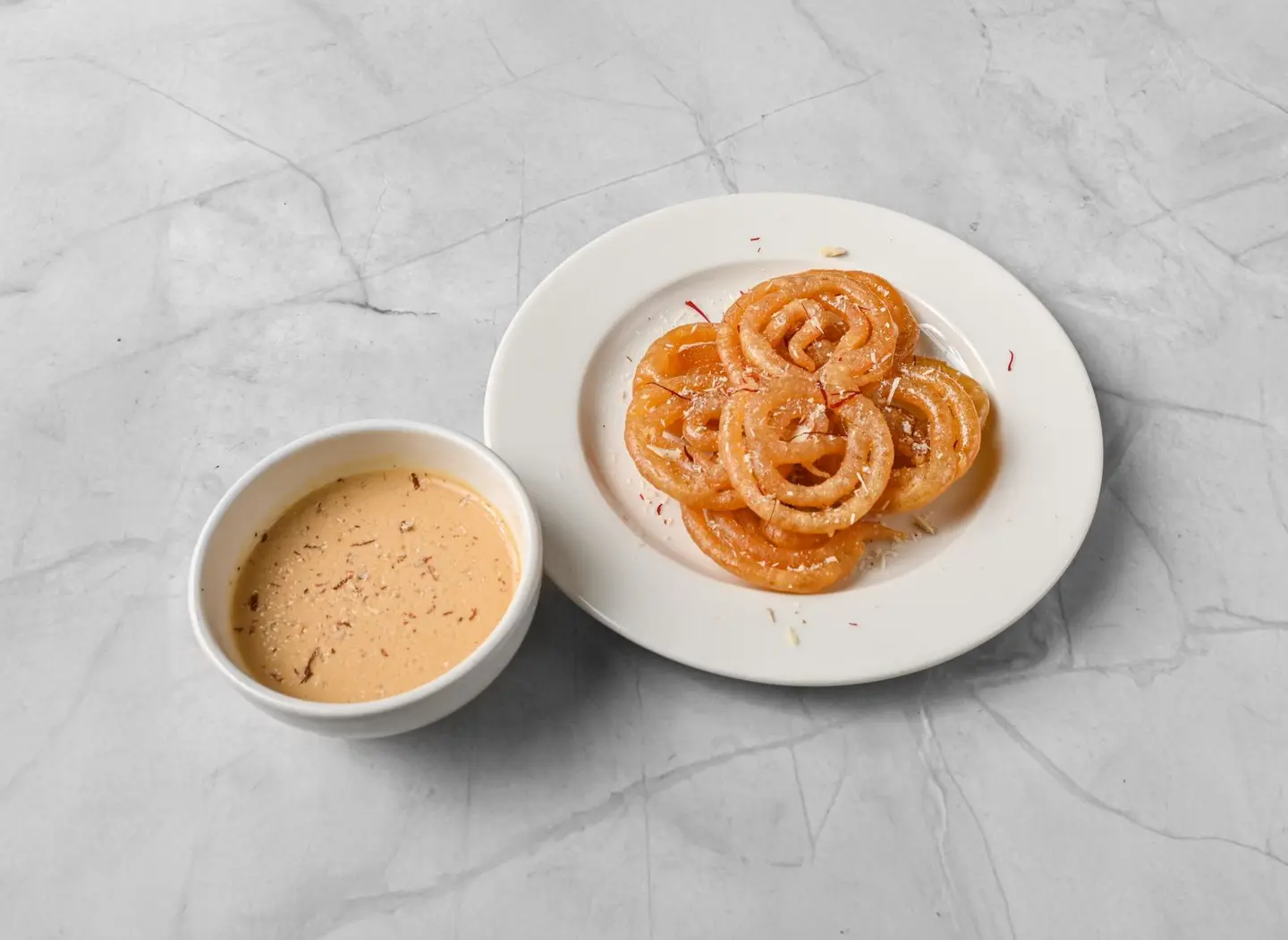 Jalebi With Rabri