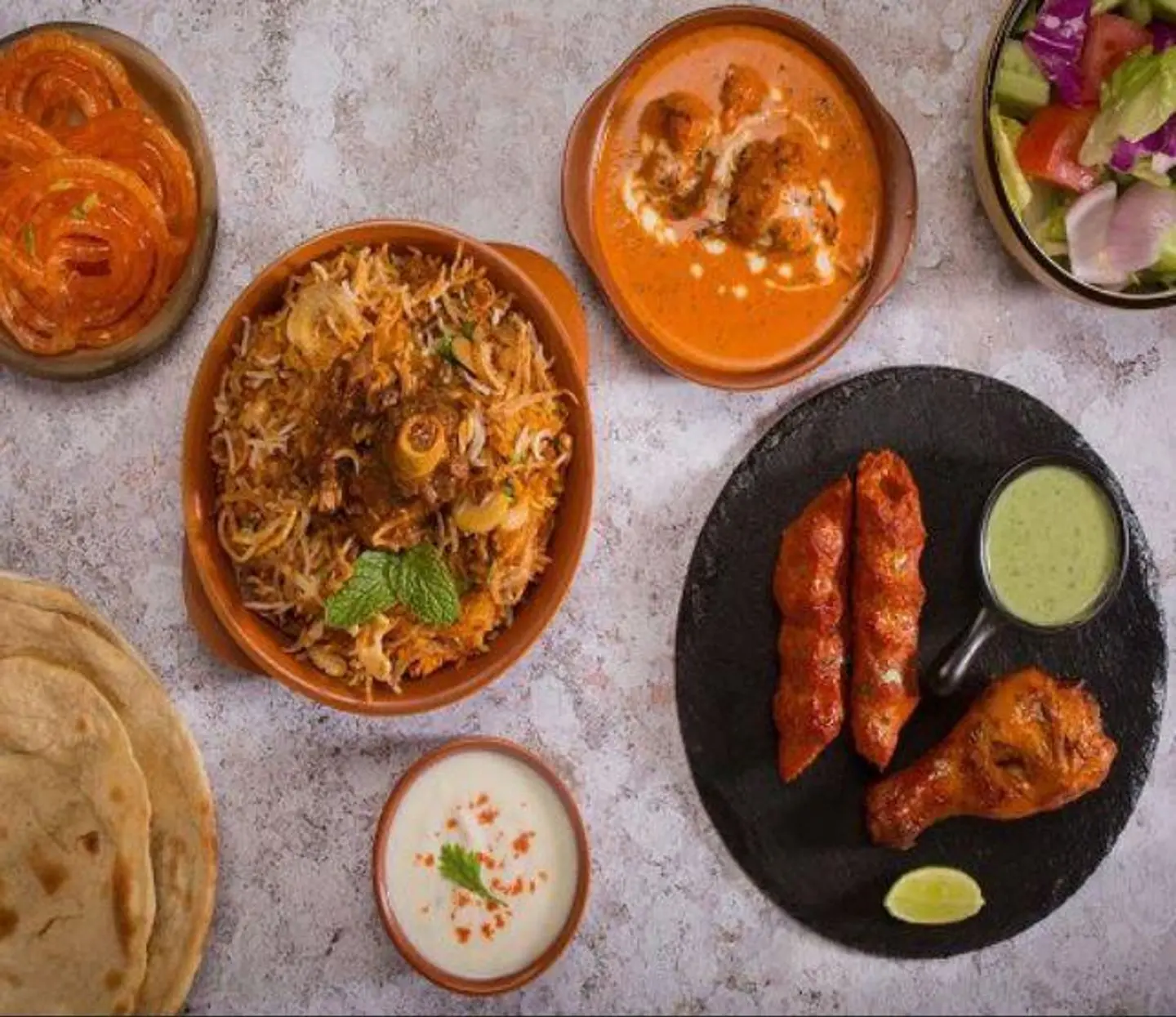 Non Vegetarian Barbecue Combo For One