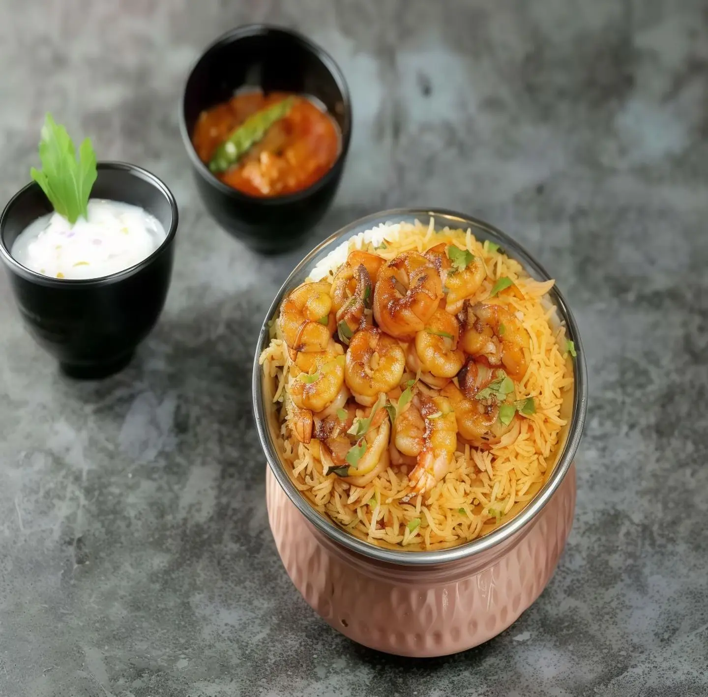 Prawn Biryani Combo