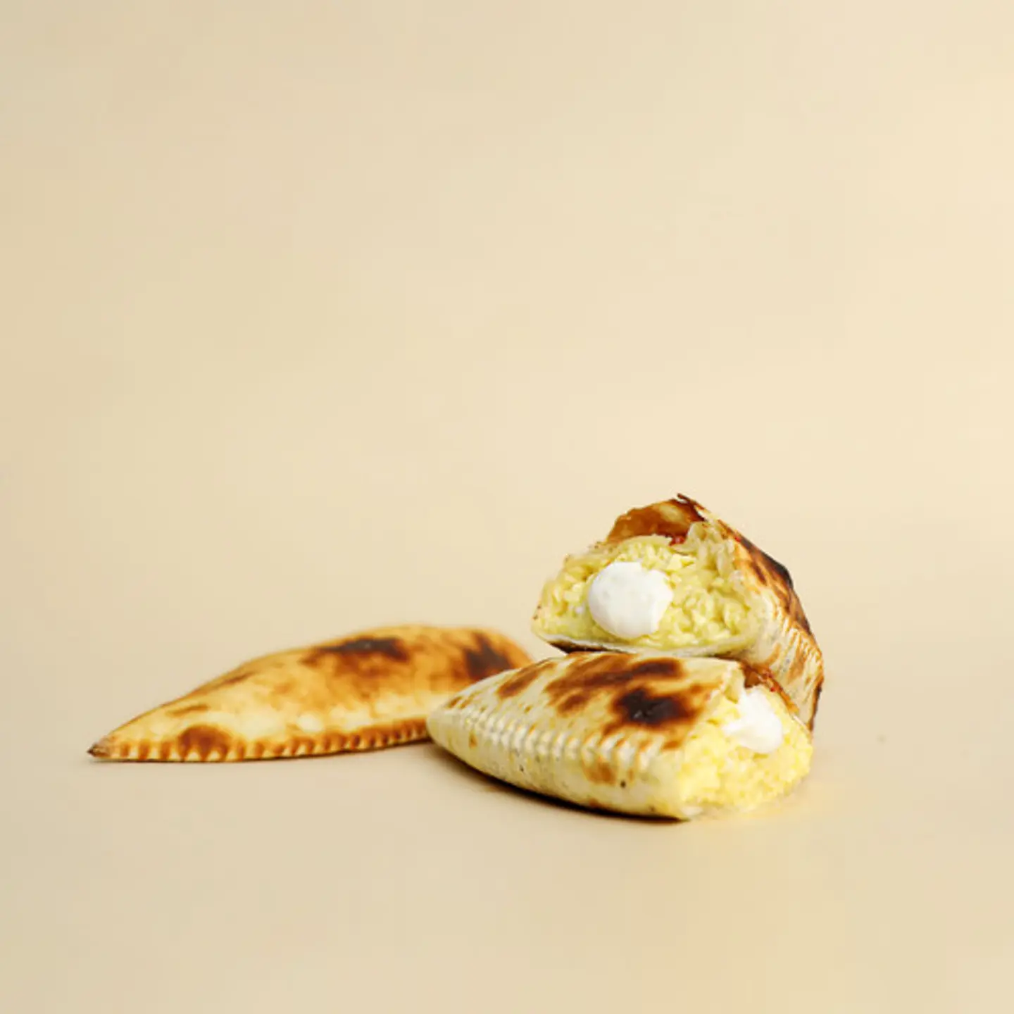 فطيره بيض جبن سكرامبل