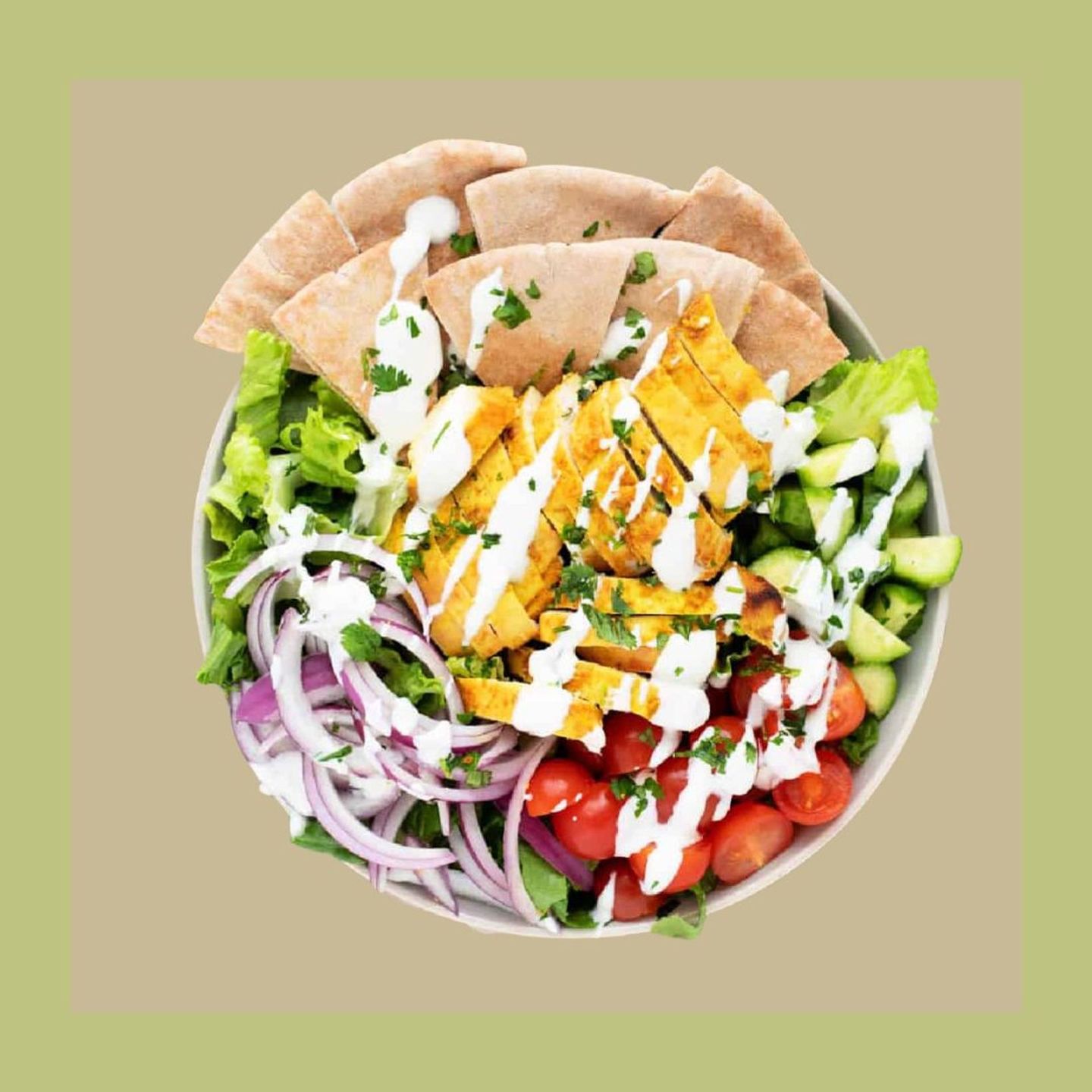 Chicken Shawarma Salad