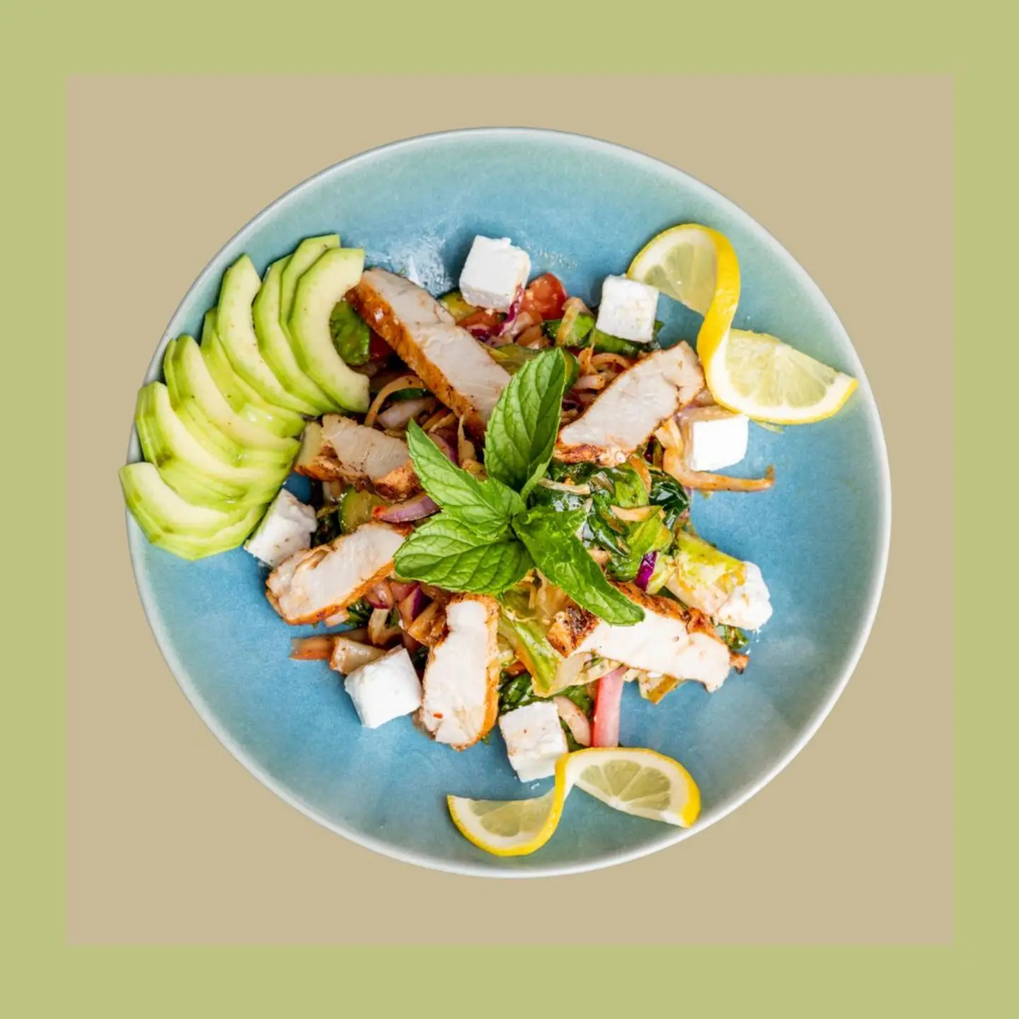 Chicken Avo Salad