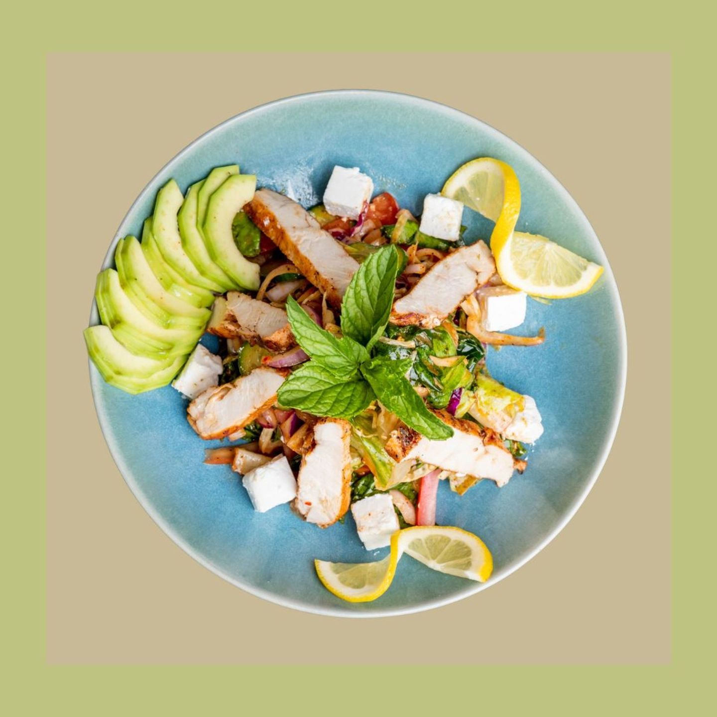 Chicken Avo Salad