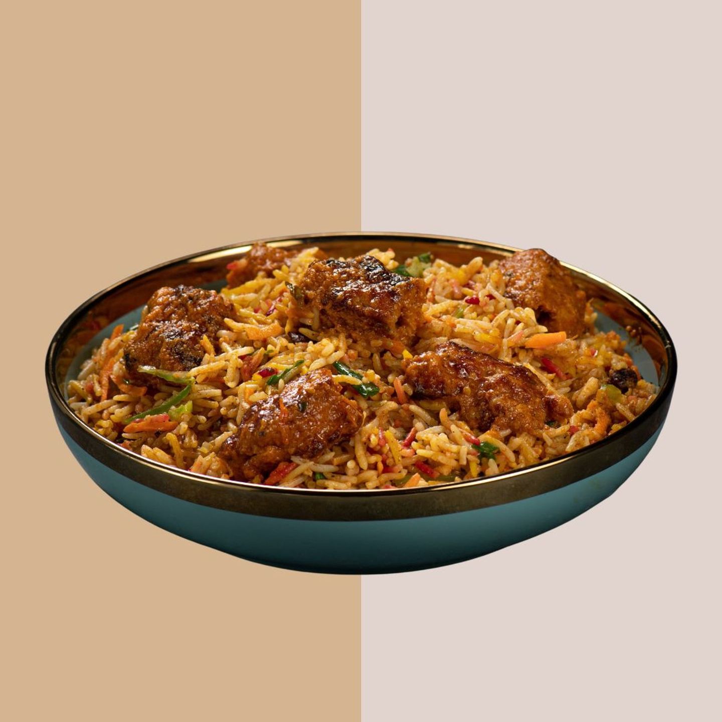 Kabab Tawa Rice
