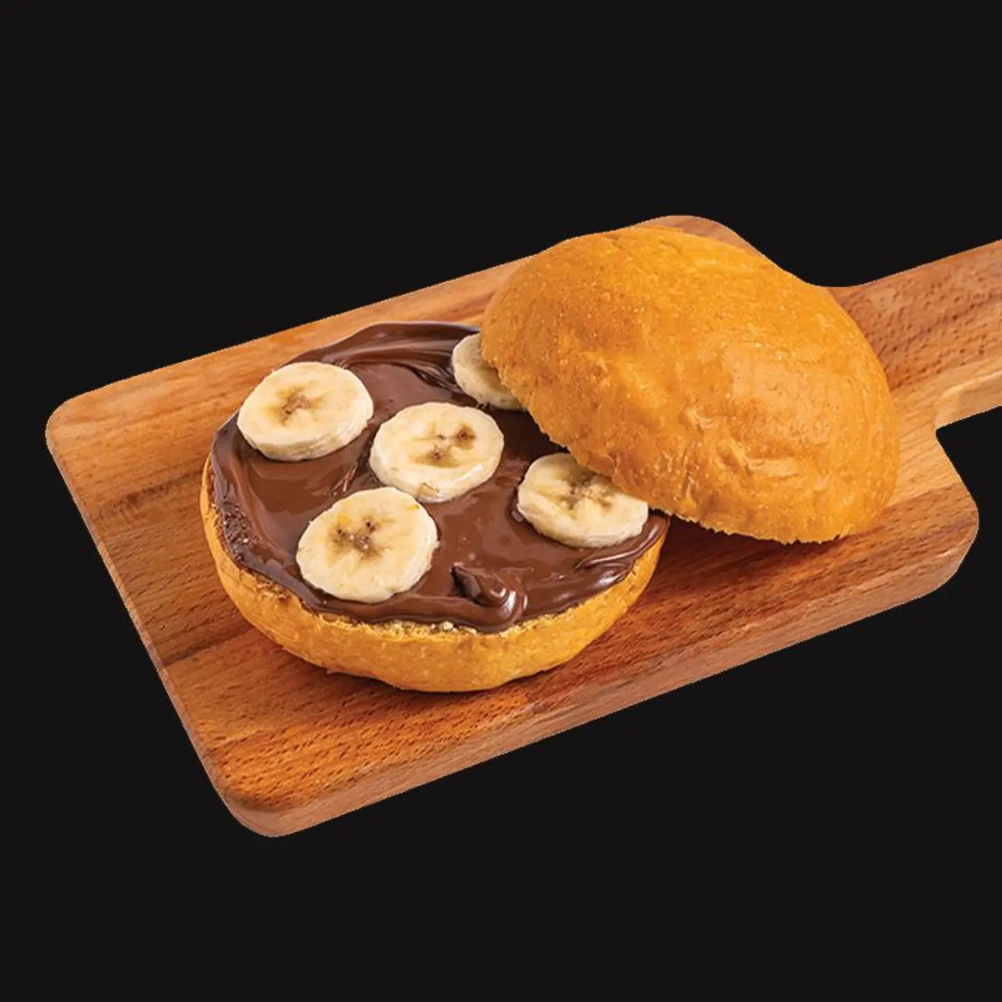 برجر نوتيلا وموز