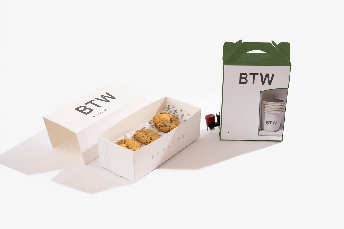 بوكس قهوة + بوكس ميني كوكيز