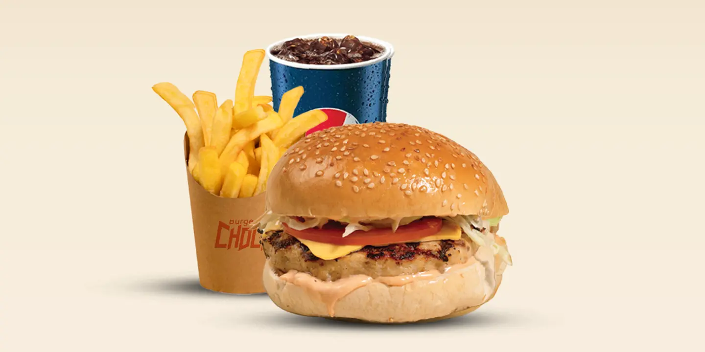 Super Chicken Burger Meal