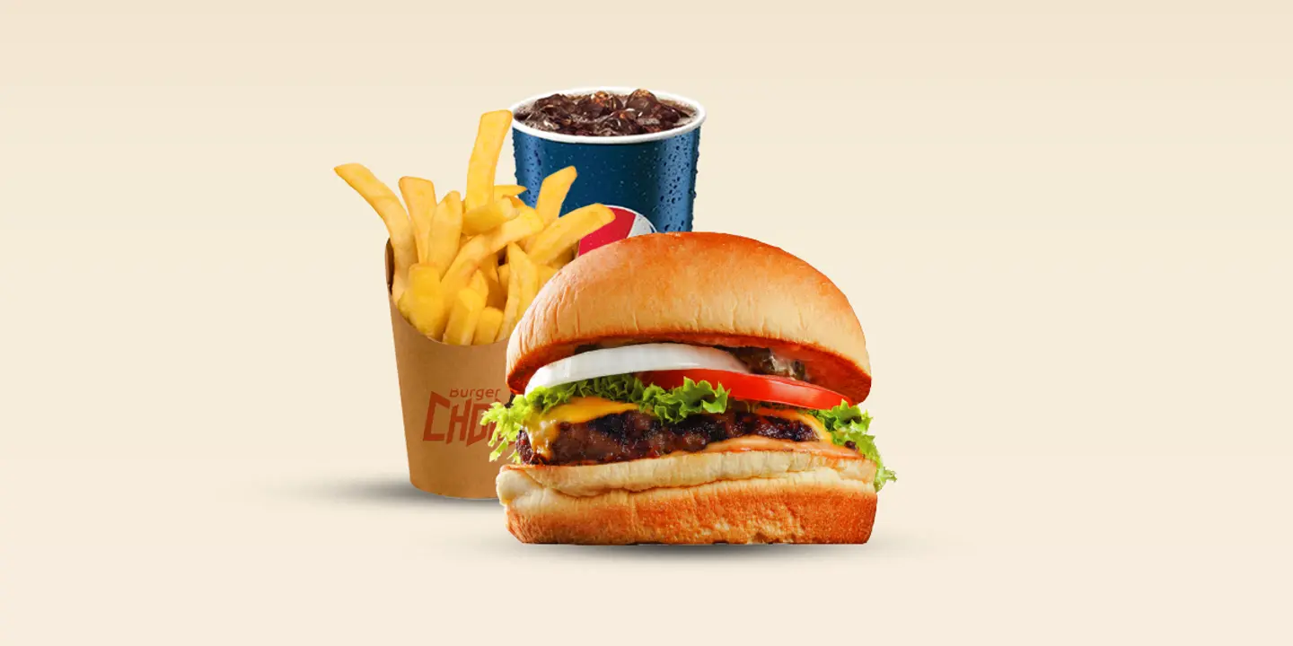 Signature Beef Burger Meal