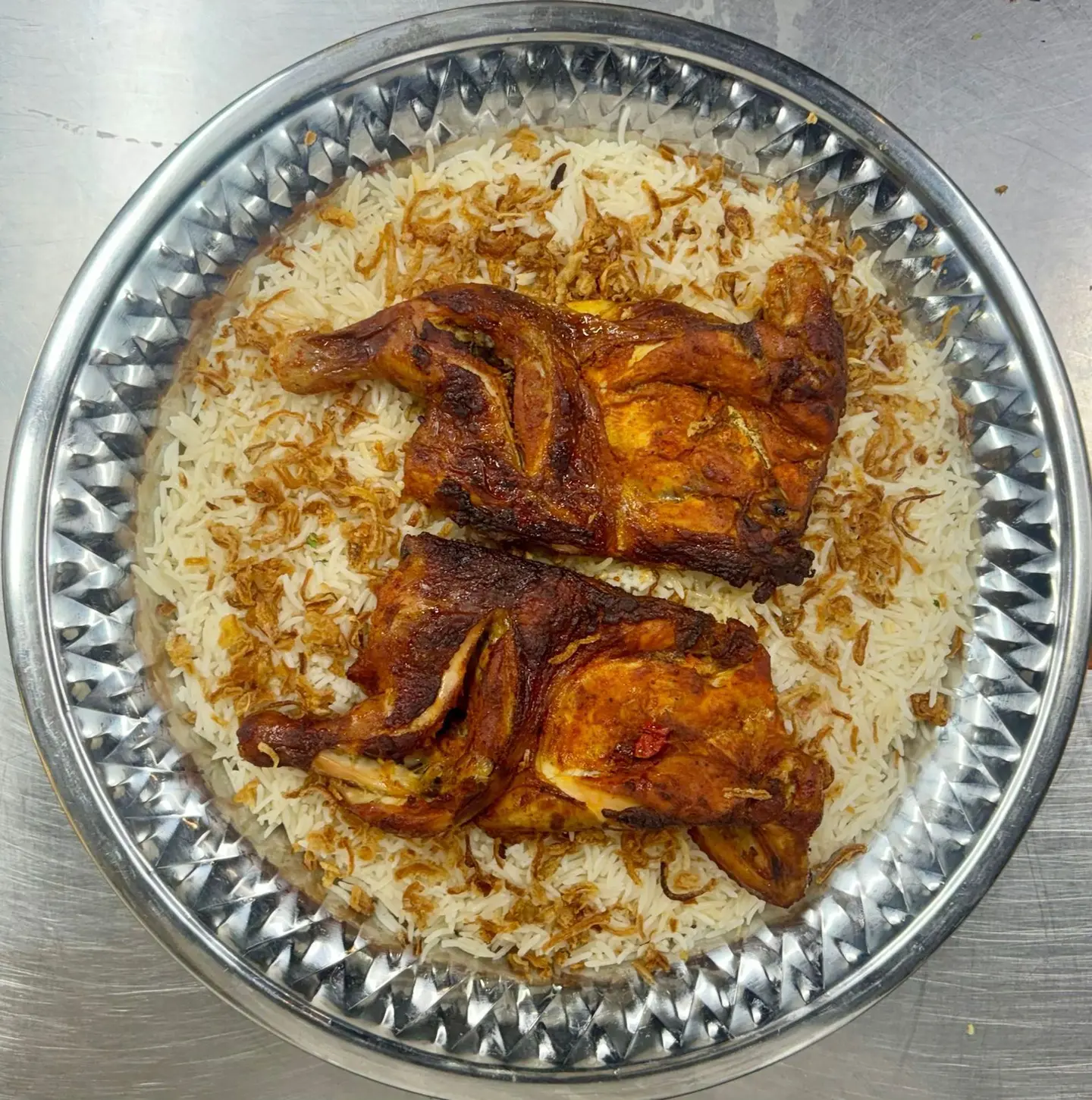 Oven Baked Chicken With White Rice