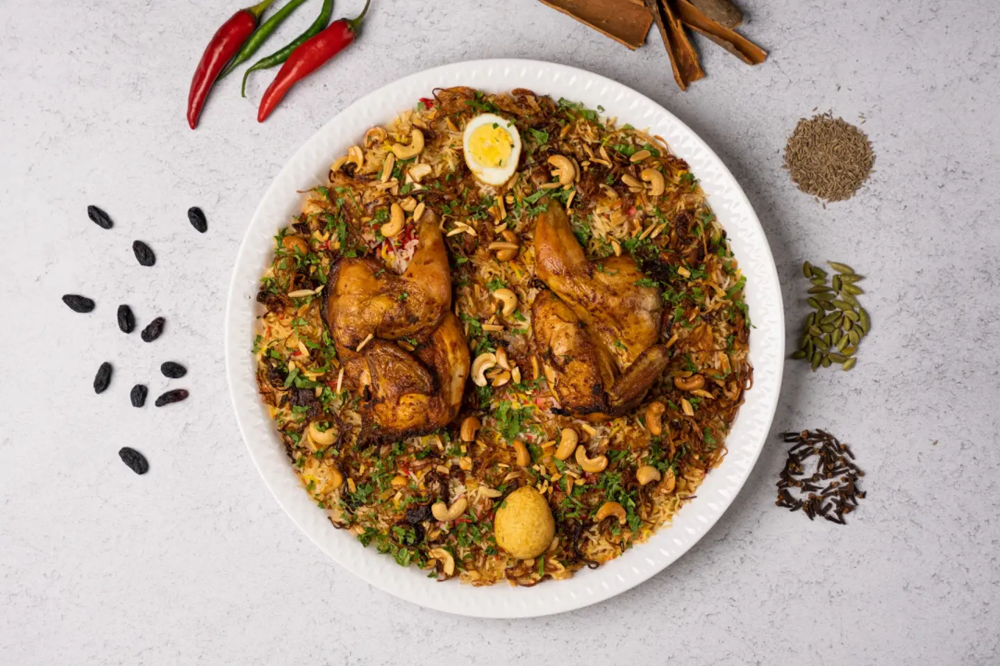 Oven Chicken Mixed Rice
