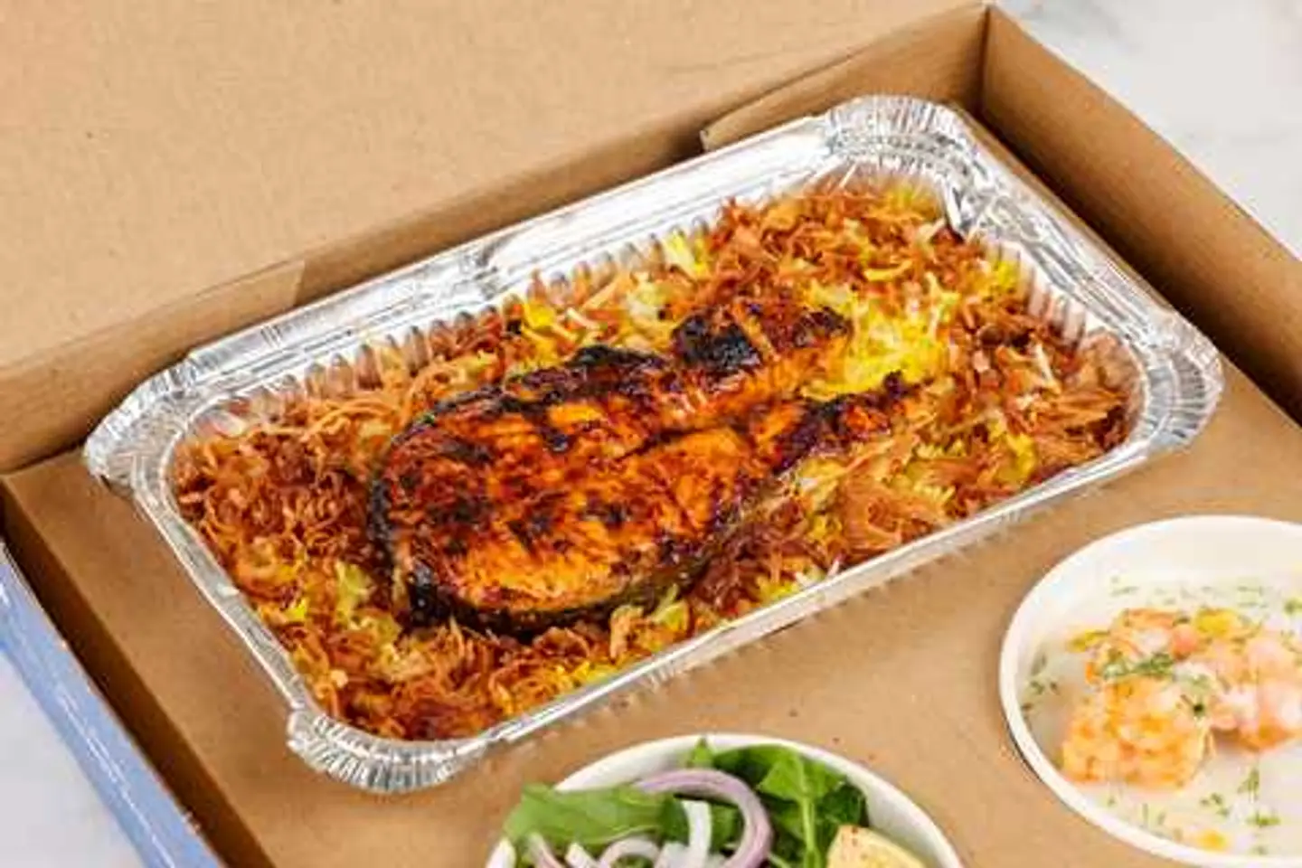 Hn Grilled Salmon Box