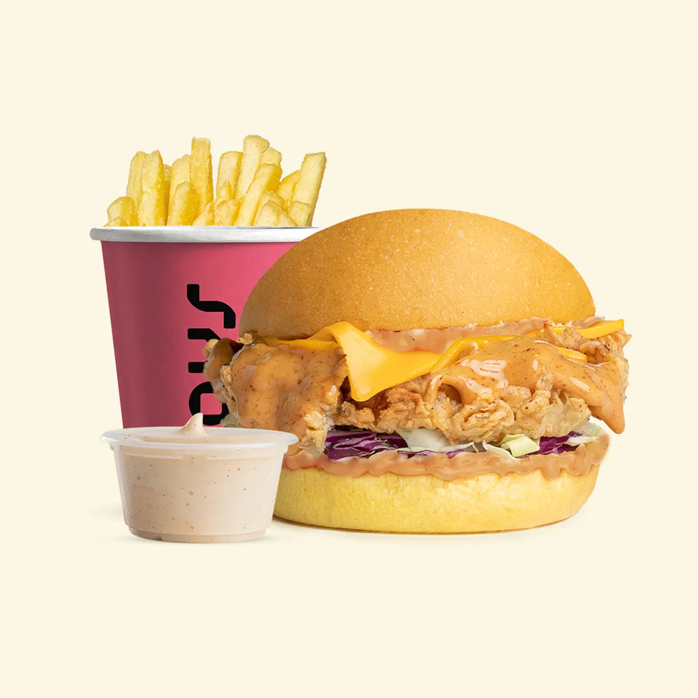 Crispy Chicken + Fries + Days Sauce