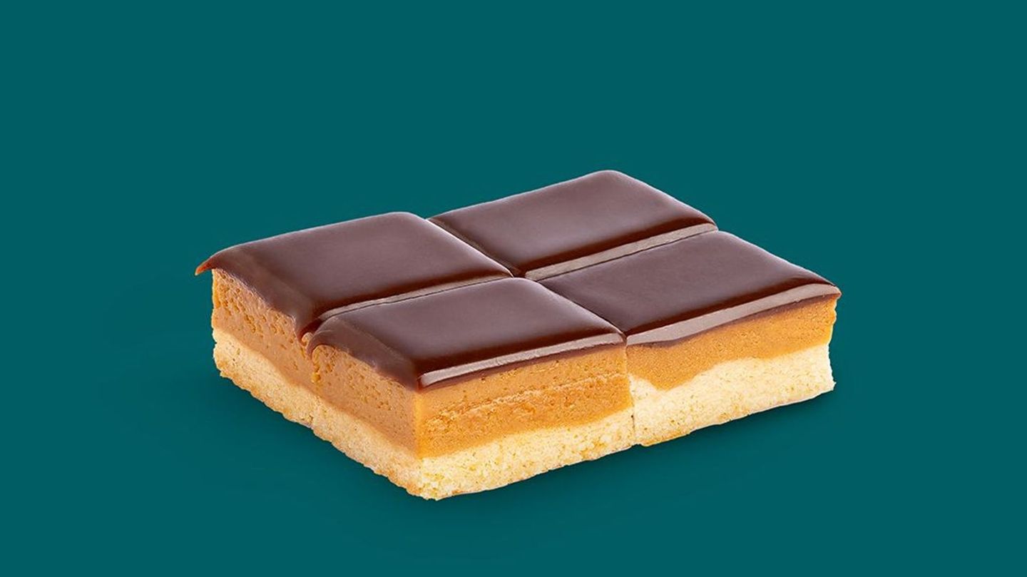 Caramel Bar With Dark Chocolate