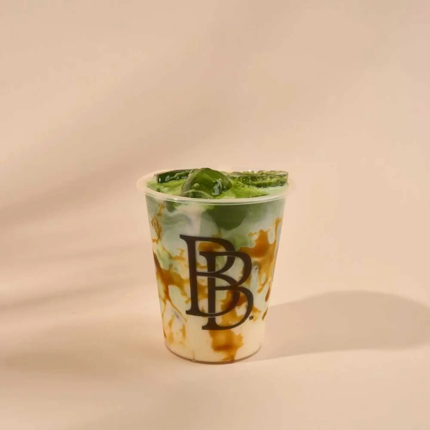 Iced Caramel Matcha