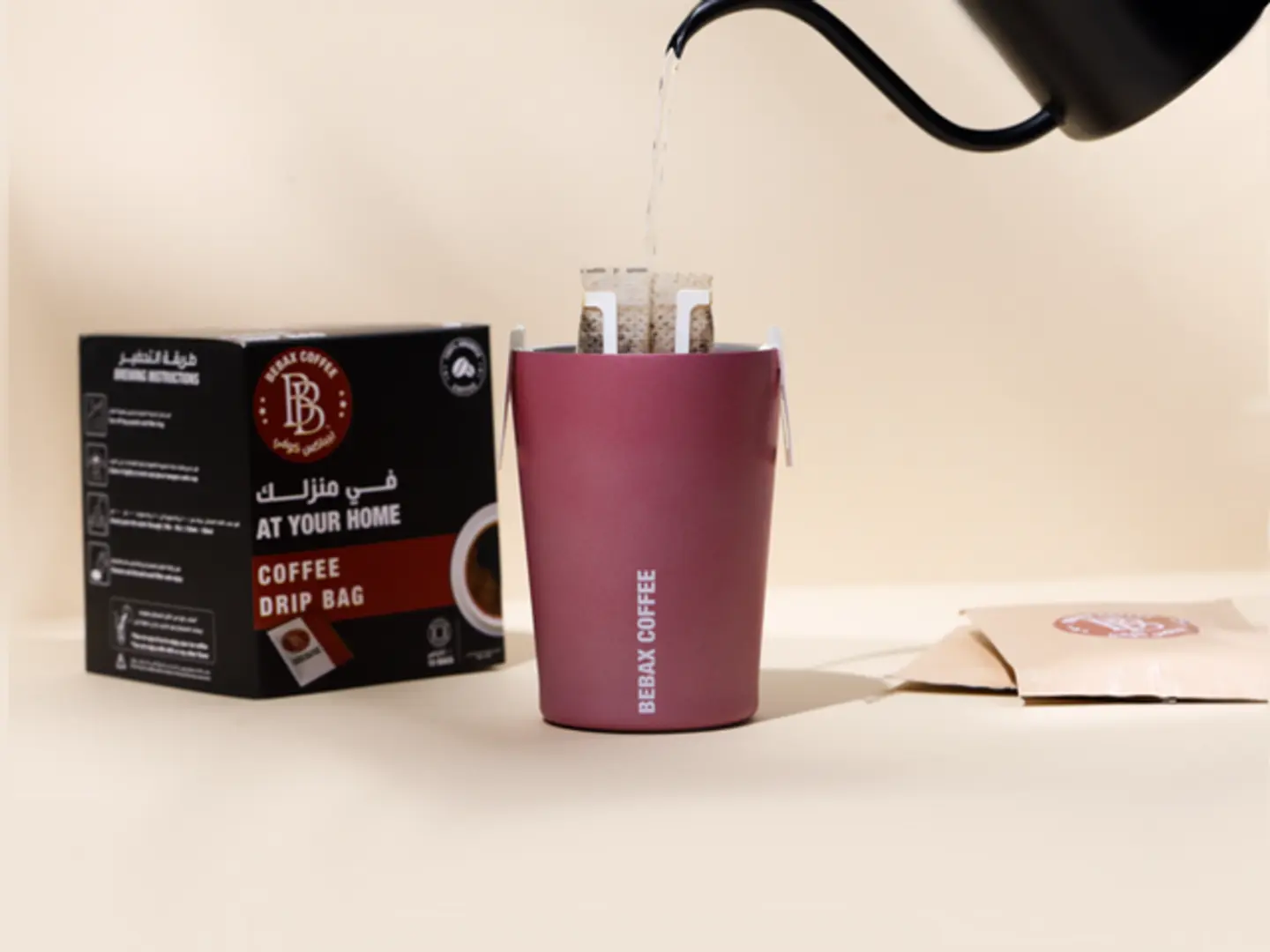 بوكس قهوة مقطره