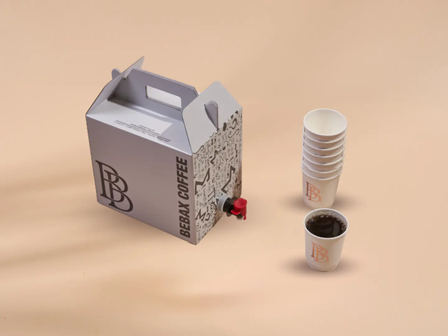 بوكس قهوة اليوم كبير ٢.٥ لتر